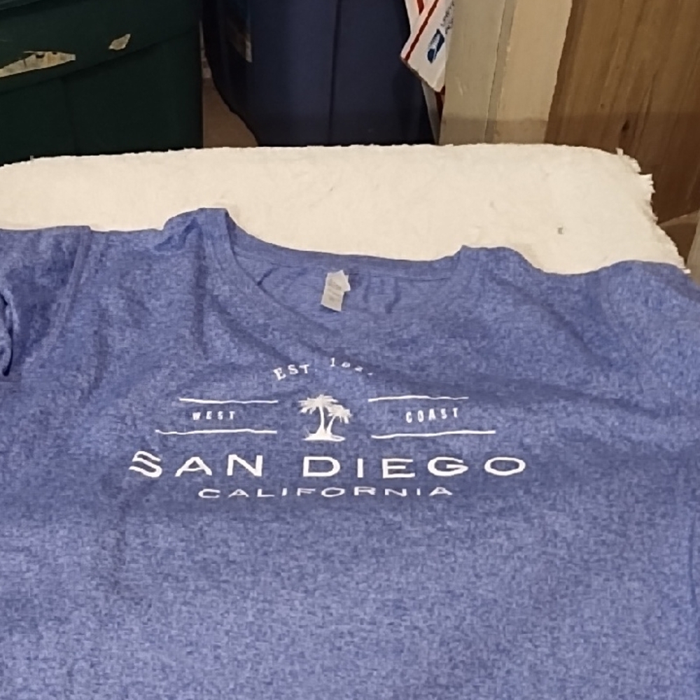 Blue San Diego California T-Shirt